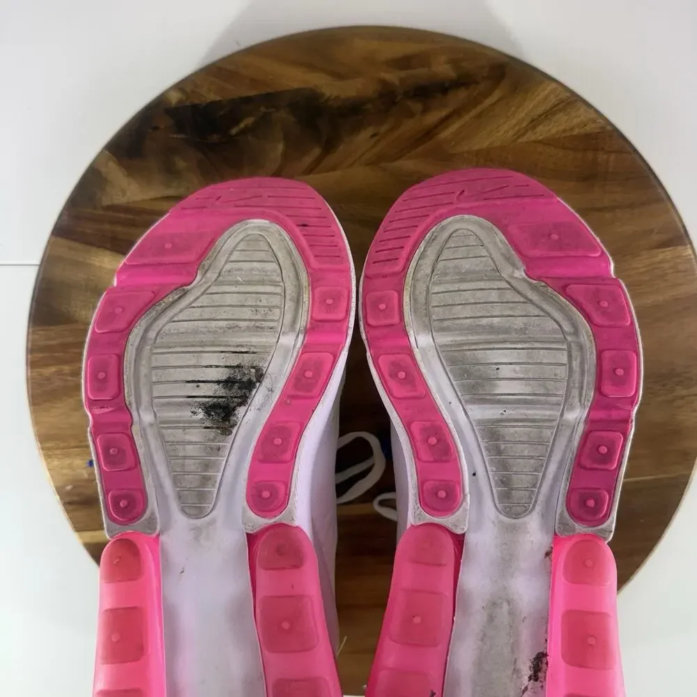 Nike Air Max 270 White-Volt-Pink Blast Woman's Size 6.5 DH0252-100